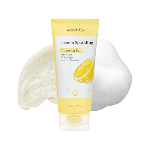 Secret Key Lemon Sparkling Cleansing Balm 5.07 fl. oz. (150ml),
