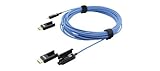 Kramer Electronics CP-AOCH/XL-33 cable HDMI 10,05 m HDMI tipo A (Estándar) Azul