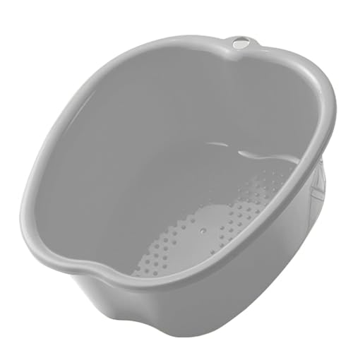 Baño de pies con gran capacidad y material grueso gris miniatura 1