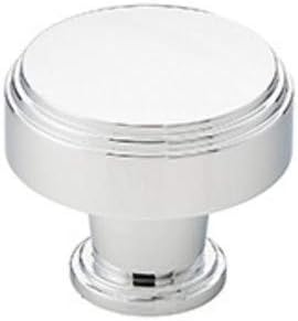 Emtek 86432 Newport 1-1/4 Inch Diameter Mushroom Cabinet Knob from The American, Polished Chrome