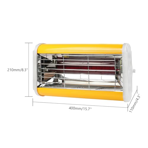 Lámpara infrarroja de 1000W para solucionar el secado lento de la pintura de tu coche en casa 3