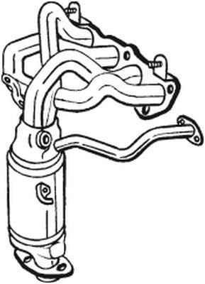 Bosal 090–000 catalyseurs