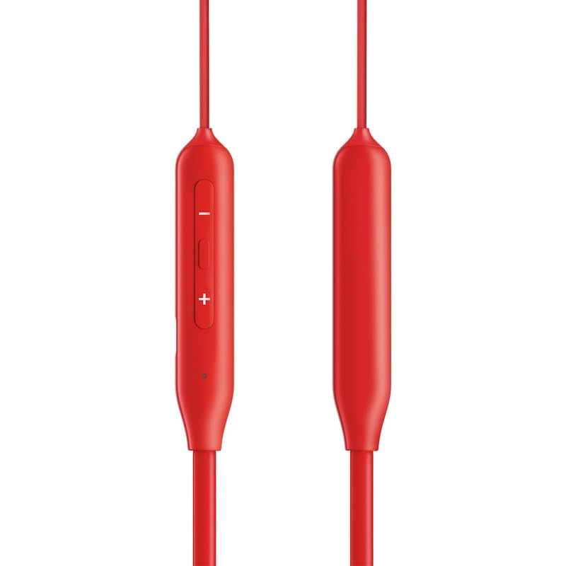 Image of Original Wireless Neckband Compatible with OnePlus Earphones Z3 ANC - 45dB ANC, Dual Device Pairing, Magnetic Power On /Off & 28H Battery Life (Orange)