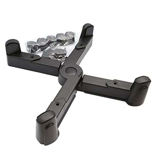 Soporte para CPU de escritorio móvil con ruedas, ajustable, para torres PC hasta 9 pulgadas de ancho miniatura 4