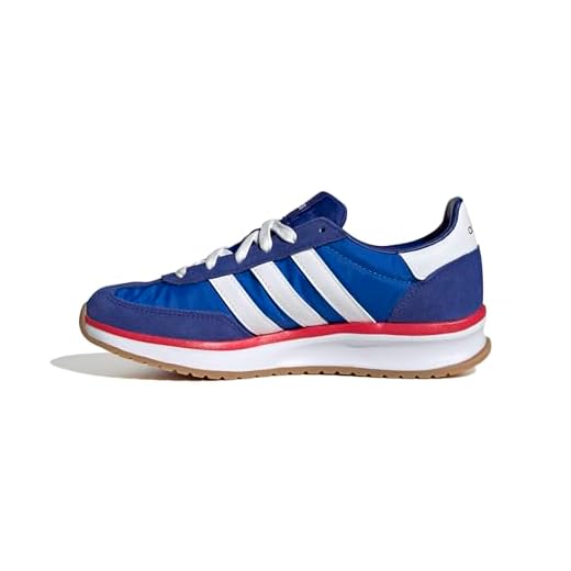 adidas Tênis feminino Run 70s 2.0, Azul royal/branco/rubi puro, 38