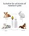 Pet Nursing Bottle, Pet Feeding Nipple, Nursing Bottle Kits for Feed Puppy & Kitten milk, with 1 * Pet Feeding Bottle, 4 * Pet Feeding Nipple, Fit for Kittens, Puppies, Rabbits, Squirrels, Hamster