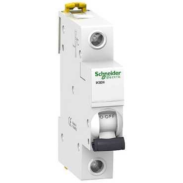 Interruptor magnetotérmico 1A Schneider A9K24101 para proteger líneas electrónicas delicadas 1P