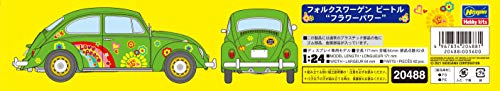 Hasegawa - 1:24 Volkswagen Beetle Type 1 'Flower Power' miniatura 3