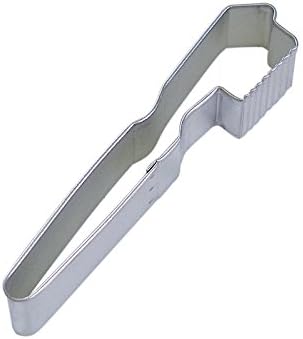R&M Tooth Brush 5" Cookie Cutter in Durable, Economical, Tinplated Steel