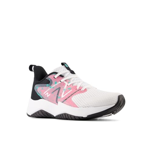 Image of New Balance Kids' Rave Run V2 Lace-Up Running Shoes