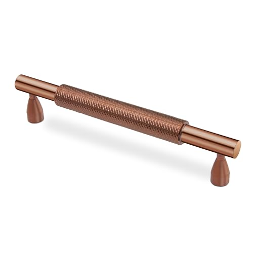 Image of Plantex Cabinet Handle /160mm Handle for Cabinet /Wardrobe Handle /Door Pull-Push Handle for Home /Office - Pack of 1 (Rose Gold)