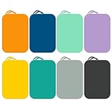 8 Pack Silicone Luggage Tags for Suitcases - Suitcase Tags, Colour Travel Tags for Luggage, Easy to Identify and Mark