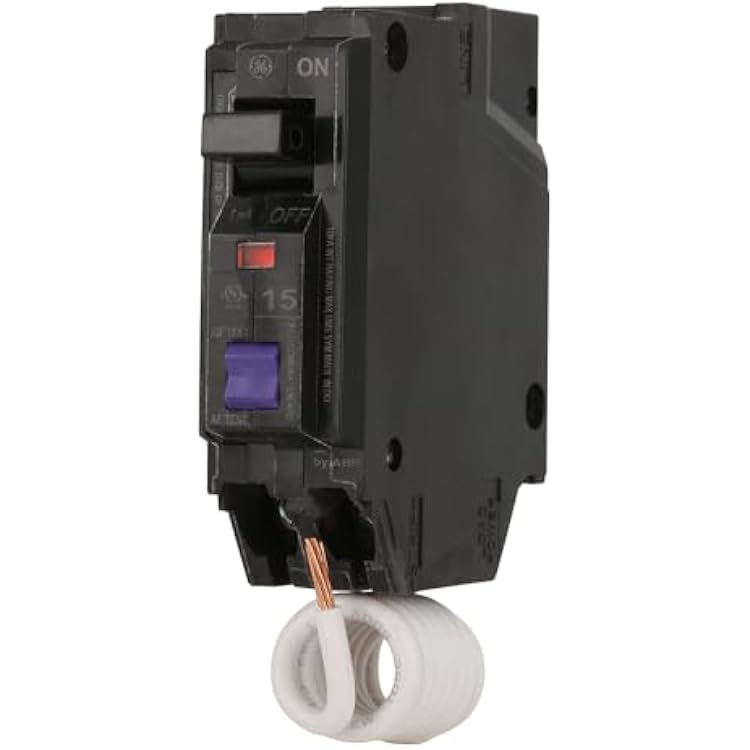 ABB THQL1115DFS Circuit Breaker 15A 1-Pole 120/240V Q-Line Plug-in Thermal Magnetic Trip Quick-Make/Quick-Break Easy Trip Indication Residential & Commercial UL Listed