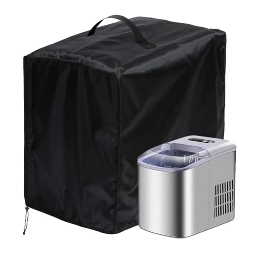 Funda para Fabricadora de Hielo 18"x14"x16" Negra Impermeable miniatura 1