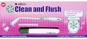 Sabco Clean And Flush Toilet Brush System