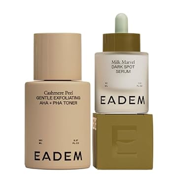 EADEM Milky Toner & Dark Spot Face Serum Skincare 2-Pack Set for Women