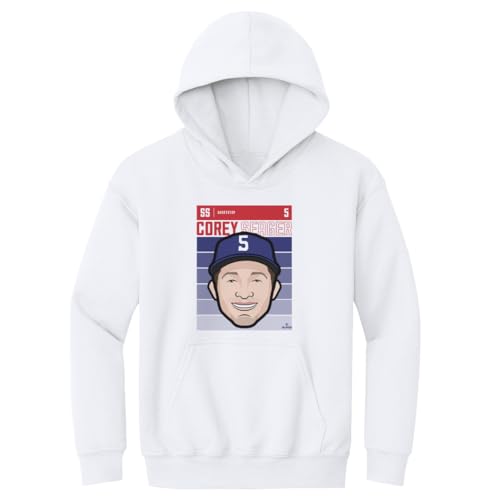 500 LEVEL Corey Seager Kids Hoodie - Corey Seager Texas Fade - Main Image
