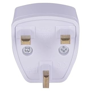 Adattatore universale multinazionale da viaggio per tipo britannico G, bianco