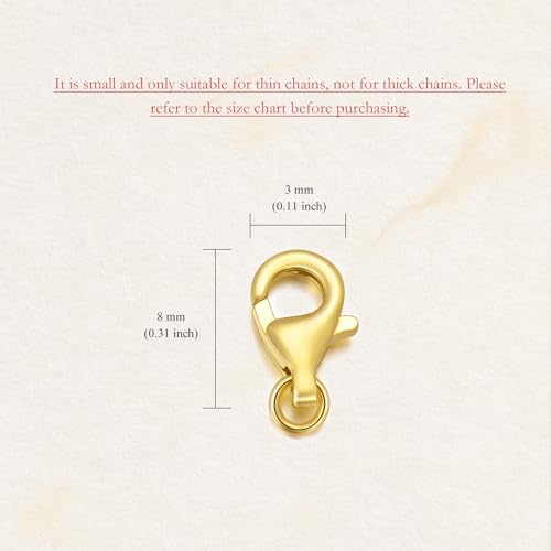 14K Yellow Gold Necklace Extender Chain 14K, Bracelet Anklet Extension Chain, Bracelet Extender 14K Gold, 14K Gold Necklace Extender with Lobster Clasp4