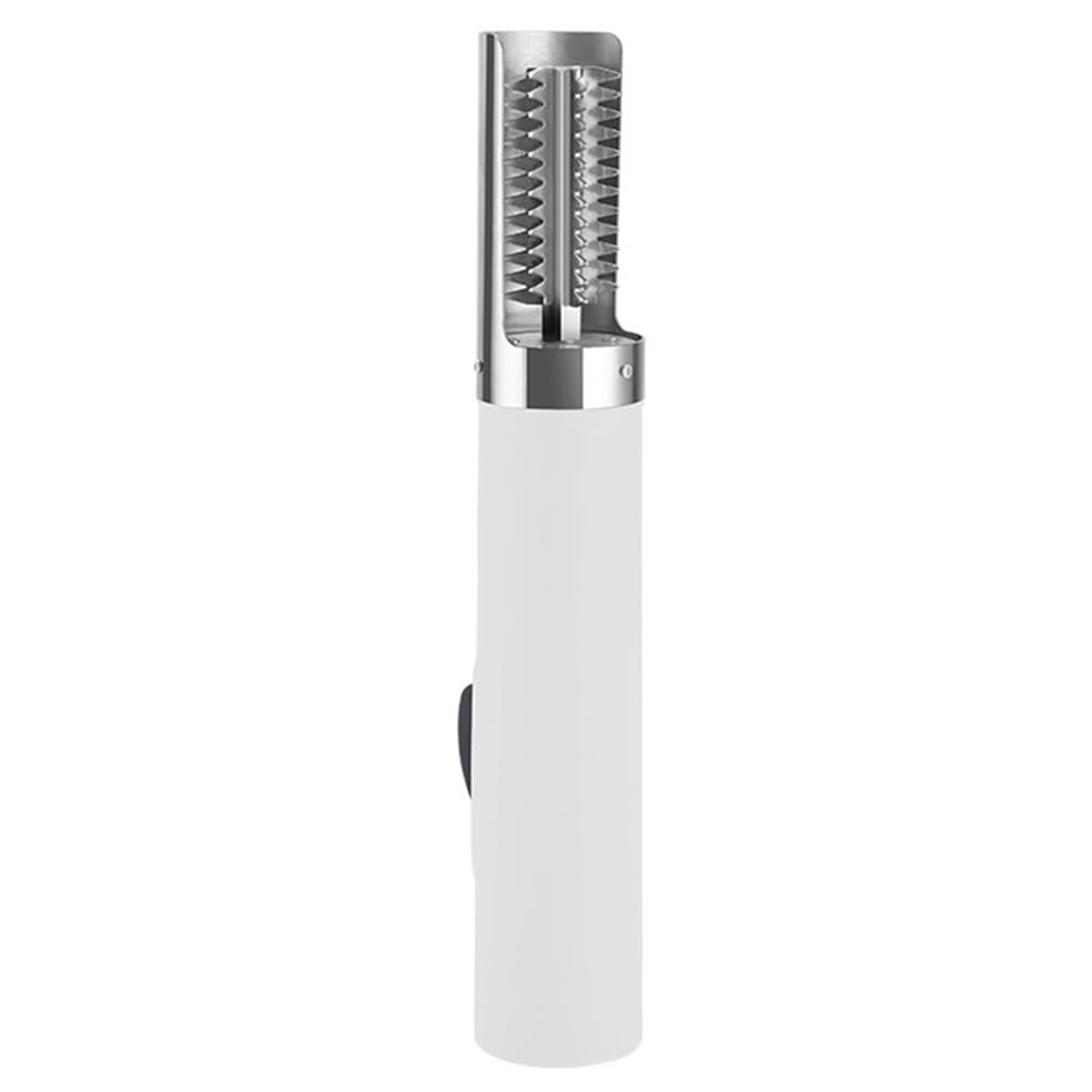 CTRLZS Portable Cordless Electric Fish Scale Remover Cleaner Fish Scaler Cleaner Fish Scales Seafood Scraper Kitchen White