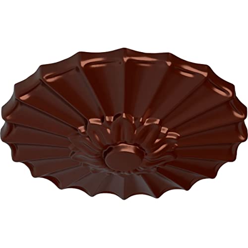 Image of Ekena Millwork Shakuras Ceiling Medallion, Antique Copper