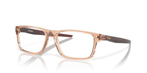 Image of Oakley mens Ox8164 Port Bow Rectangular Prescription Eyewear Frames
