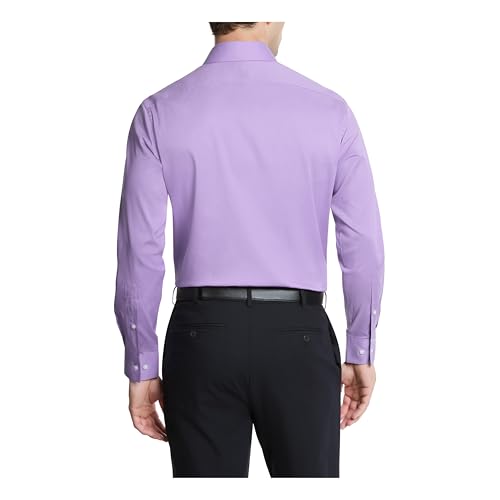 Image of Van Heusen Men's Dress Shirt Fitted Everyday Defense Stretch