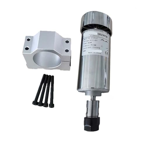 Husillo ER16 de 400W con soporte para fresado estable de alta velocidad y disipación por aire