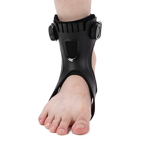 Vokers Drop Foot Brace, Breathable Adjustable Ankle Brace Good Flexibility Foot Orthosis Ankle Brace Support Foot stabilizer Foot Orthopedic Equipment for Improving Walking Gait(L-Left)