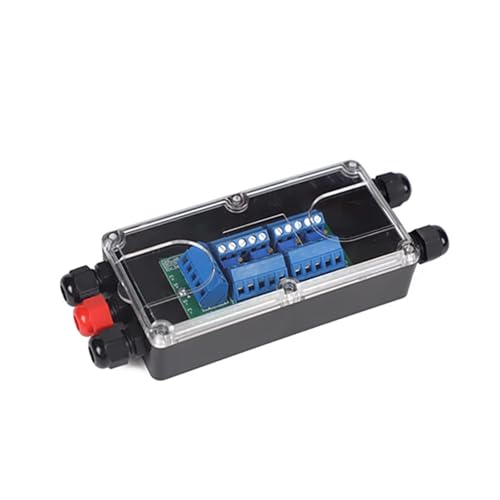 Célula de carga, Truk Jembatan Berat Lantai Cetakan Tahan Air IP67 4/6/8/10 Garis Skala Berat Kotak Sambungan Sel Beban,para báscula de cocina electrónica portátil de bricolaje(Plastic 4 wire)