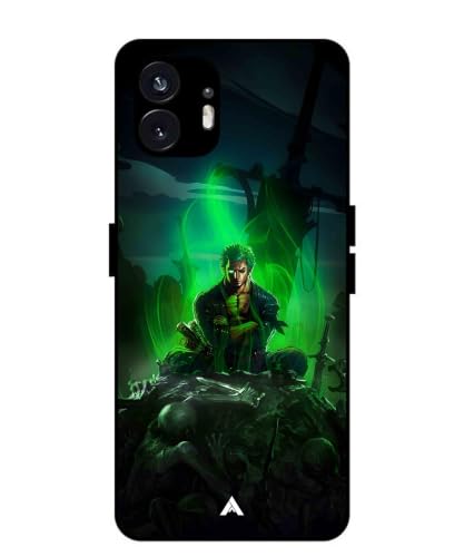 Image of Premium Anime 1 Case for Nothing Phone 2 (Glossy Finish) Soft-Touch Metal TPU Back Cover, Shockproof, Designer, Aesthetic Mobile Phone Case