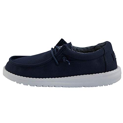 Image of HEYDUDE Boy's Wally Youth Multiple Colors | Boy's Shoes | Boy's Lace Up Loafers | Comfortable & Light-Weight