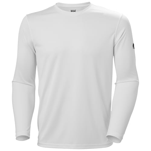 Helly Hansen Men's HH Tech Crew LS 2.0 T-shirt Blanc 3XL
