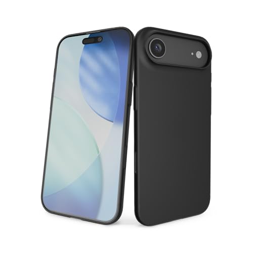 PEEL Super Thin Case for iPhone 17 Air (Transparent Black) – Sleek Minimalist Design, Branding-Free, Ultra Slim – Protects & Showcases Your Device