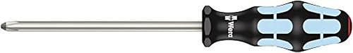 Wera 05032023001 Kraftform - Destornillador Phillips de acero inoxidable 3350 PH, punta láser, cabeza PH 3, longitud de hoja de 6 pulgadas