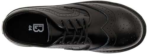 Chaussures à lacets noir Brandit Budapester cuir véritable EU41 - 3