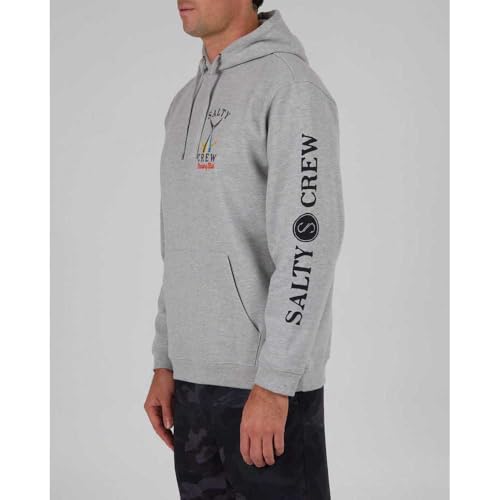 Salty Crew Tailed Hood Fleece Grey Heather MD3