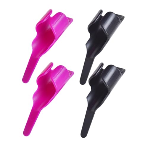 WRITWAA 4 piezas Controlador de Hilo de Plástico para Dedos Herramienta Práctica para Costura Precisa y Fácil Manejo para Manualidades y Reparación de Puntos Accesorios de Costura para