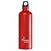 Laken Futura Thermo Borraccia, Bottiglia d'Acqua Isolamento Sottovuoto Acciaio Inossidabile, Bocca Stretta - 750 ML Rosso
