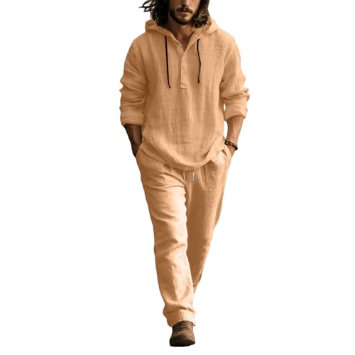 Jogging homme ensemble TOFOTL en coton confortable pour le sport