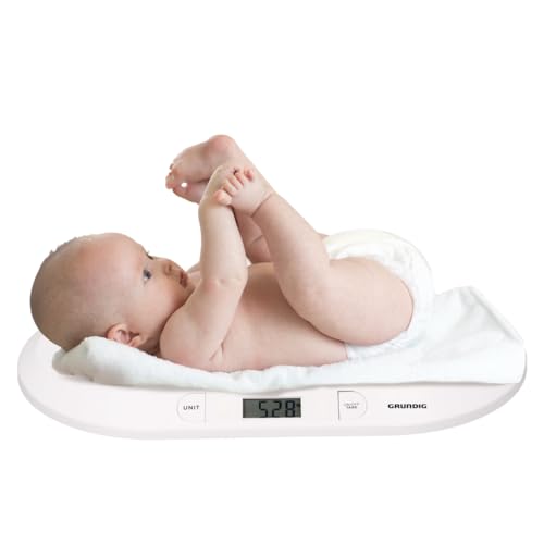 Grundig Babywaage Digital - Waage Max. 20 Kg - Personenwaage mit LED...