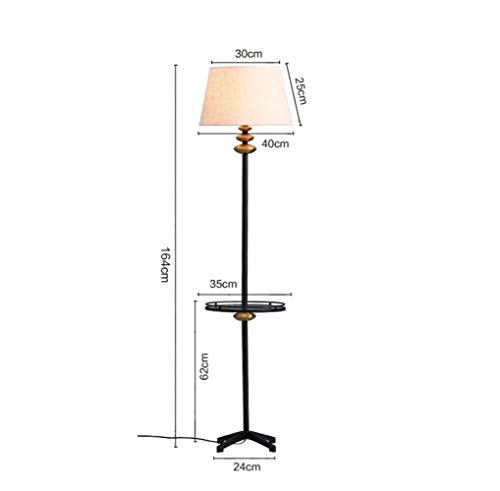 Lámpara de pie para dormitorio y salón con luz cálida decorativa 3