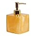 Résine distributeur de savon désinfectant pour les mains bouteille shampooing gel douche sous-bouteille presse bouteille distributeur de savon lotion ensemble de bouteilles vides (Color : Orange)