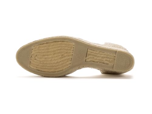Image of Castaner | Espadrille with Wedge Carina Made in Canvas 7 cm | Woman