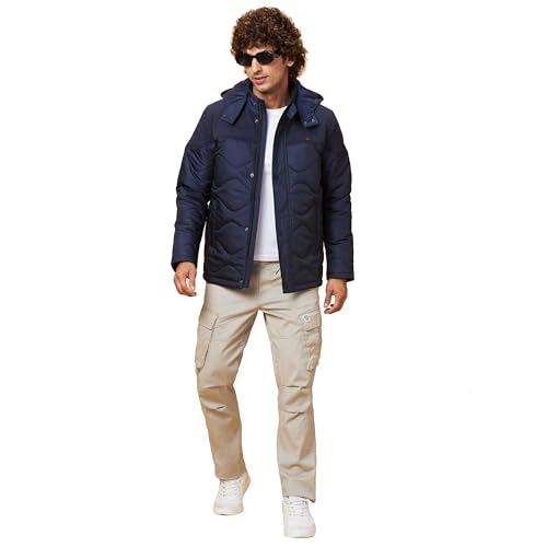 Image of Being Human Black Regular Fit Long Sleeves Men's Jacket Clothing