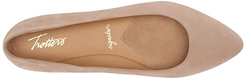 Image of Trotters Estee Taupe Nubuck 8 W (D)