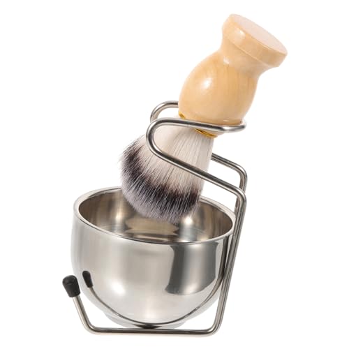 FOMIYES Shaving Brush Kit for Men Shaving Brush Set Haircut Accessories Home Barber Tool