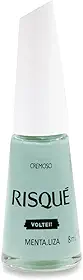 Risqué Esmalte Menta.Liza Cremoso 8Ml
