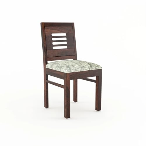 Image of RECTART Solid Sheesham Wood Dining Table Set 6 Seater for Dining Area Living Room | 4 Chair & 1 Bench | Hotel /Restaurant Dining for Six People | (Walnut-Ar-Grey, 6 Seater with Bench)
