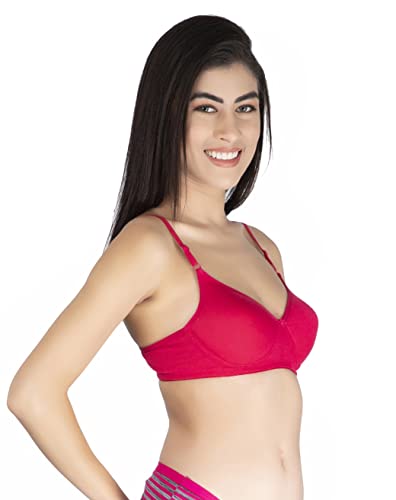 Image of Fabme Women Cotton Full-Coverage Bra